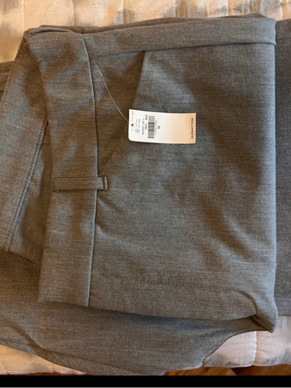 Old Navy Gray Boot Cut Dress Pants